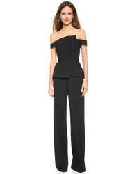 schwarzer Jumpsuit von Black Halo