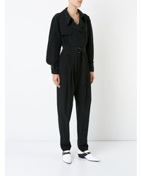 schwarzer Jumpsuit von Bianca Spender