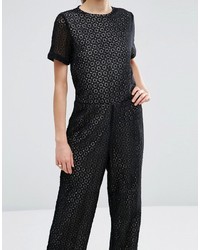 schwarzer Jumpsuit von Asos