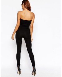 schwarzer Jumpsuit von Asos