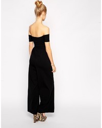 schwarzer Jumpsuit von Asos