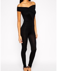 schwarzer Jumpsuit von Asos