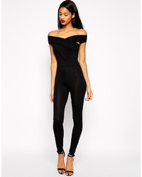 schwarzer Jumpsuit von Asos