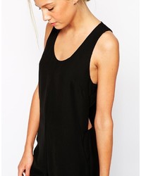 schwarzer Jumpsuit von Asos