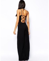 schwarzer Jumpsuit von Asos