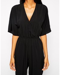 schwarzer Jumpsuit von Asos