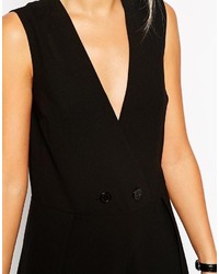 schwarzer Jumpsuit von Asos