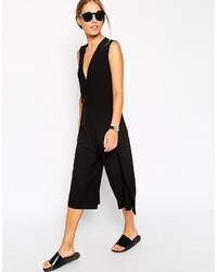 schwarzer Jumpsuit von Asos