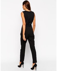 schwarzer Jumpsuit von Asos