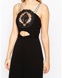 schwarzer Jumpsuit von Asos