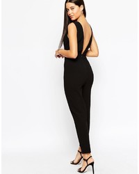 schwarzer Jumpsuit von Asos