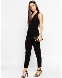 schwarzer Jumpsuit von Asos