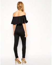 schwarzer Jumpsuit von Asos