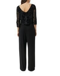 schwarzer Jumpsuit von Comma