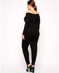 schwarzer Jumpsuit von Asos