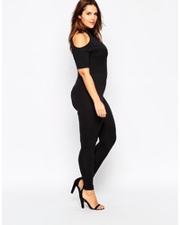 schwarzer Jumpsuit von Asos