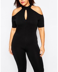 schwarzer Jumpsuit von Asos