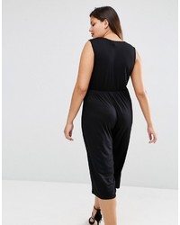 schwarzer Jumpsuit von Asos