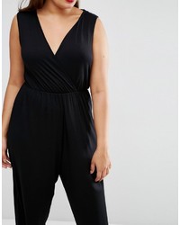 schwarzer Jumpsuit von Asos