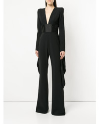 schwarzer Jumpsuit von Greta Constantine