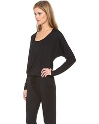 schwarzer Jumpsuit von Feel The Piece