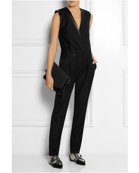 schwarzer Jumpsuit von Karl Lagerfeld