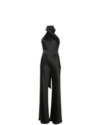 schwarzer Jumpsuit von Galvan