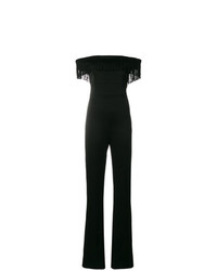 schwarzer Jumpsuit von Galvan