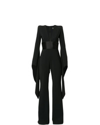 schwarzer Jumpsuit von Greta Constantine