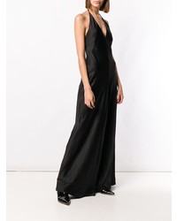 schwarzer Jumpsuit von T by Alexander Wang