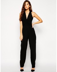 schwarzer Jumpsuit von Love