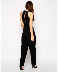 schwarzer Jumpsuit von Love