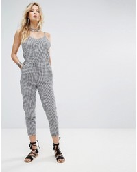 schwarzer Jumpsuit von Honey Punch