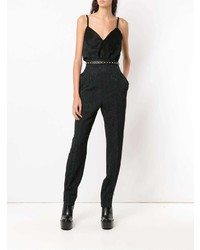 schwarzer Jumpsuit von À La Garçonne