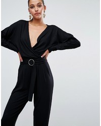 schwarzer Jumpsuit von Asos