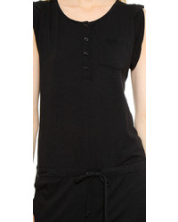 schwarzer Jumpsuit von Sundry