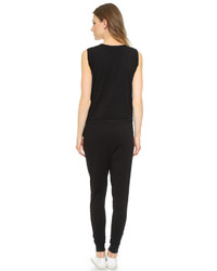 schwarzer Jumpsuit von Sundry