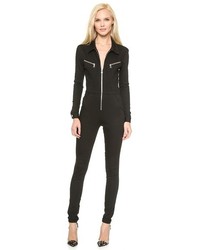 schwarzer Jumpsuit