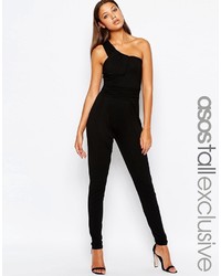 schwarzer Jumpsuit