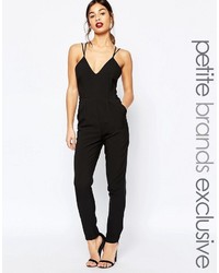 schwarzer Jumpsuit