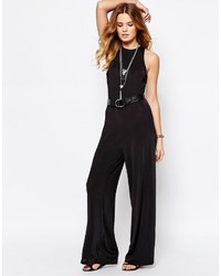 schwarzer Jumpsuit