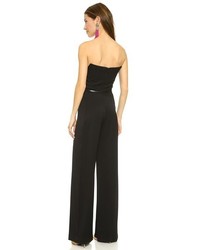 schwarzer Jumpsuit von Black Halo