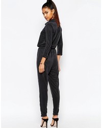 schwarzer Jumpsuit von Lipsy