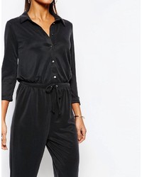 schwarzer Jumpsuit von Lipsy