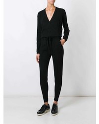 schwarzer Jumpsuit von Le Kasha