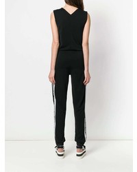 schwarzer Jumpsuit von Karl Lagerfeld