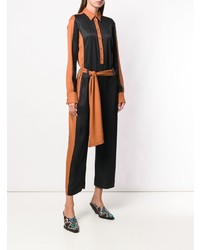 schwarzer Jumpsuit von Just Cavalli