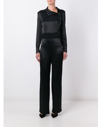 schwarzer Jumpsuit von Carolina Ritzler