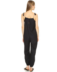 schwarzer Jumpsuit von Madewell