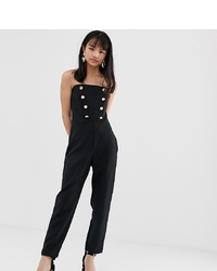 schwarzer Jumpsuit von Miss Selfridge Petite